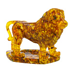 Статуэтка из янтаря "Лев"