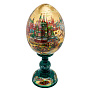 Пасхальное яйцо на подставке "Московские гуляния. Храм Василия Блаженного", фотография 8. Интернет-магазин ЛАВКА ПОДАРКОВ