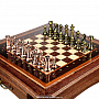 Шахматный стол из дерева с ящиками, фотография 7. Интернет-магазин ЛАВКА ПОДАРКОВ