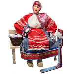 7931 Кукла Композиция "Пряха" (ручная работа)