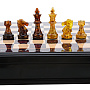 Шахматы с янтарными фигурами "Классические" 48х48 см, фотография 6. Интернет-магазин ЛАВКА ПОДАРКОВ