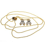 -8692 Традиции ФАБЕРЖЕ ПОДВЕСКА "МИШКИ"