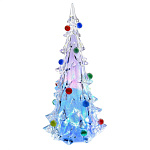 0038214-G-61/32см Композиция ЁЛКА с подсветкой "НОВЫЙ ГОД" (с шарами)