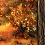 Картина янтарная "Осенний лес" 78х58 см, фотография 6. Интернет-магазин ЛАВКА ПОДАРКОВ
