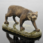 139157 Бронза Скульптура "Тигр"