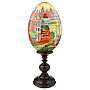 Деревянное пасхальное яйцо на подставке "Москва. Кремль", фотография 3. Интернет-магазин ЛАВКА ПОДАРКОВ