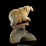 Скульптура из кости кита "Удачливый рыбак", фотография 2. Интернет-магазин ЛАВКА ПОДАРКОВ