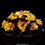 Настольная цветочная композиция из янтаря, фотография 3. Интернет-магазин ЛАВКА ПОДАРКОВ