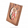 Икона "Великомученик Пантелеймон" перламутровая, фотография 2. Интернет-магазин ЛАВКА ПОДАРКОВ