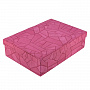 Подарочная упаковка из экокожи розовая, фотография 3. Интернет-магазин ЛАВКА ПОДАРКОВ