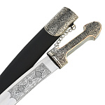 Ятаган сувенирный с кожаными ножнами