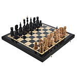 Шахматы-нарды складные с деревянными фигурами 50х50 см