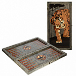 0068629/62*31*6,5см Карельская  береза мареная НАРДЫ "Тигр"