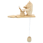 0076592 Богородская игрушка Медведь-программист