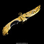 Нож сувенирный "Ягуар" Златоуст, фотография 3. Интернет-магазин ЛАВКА ПОДАРКОВ