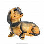 Фарфоровая статуэтка "Собака Такса", фотография 1. Интернет-магазин ЛАВКА ПОДАРКОВ