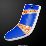 0028643/80.56952.00.1 ЛФЗ Елочная игрушка Носочек "Новогодний подарок" ТН1