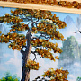 Картина янтарная "Пейзаж №13" 15х18 см, фотография 2. Интернет-магазин ЛАВКА ПОДАРКОВ