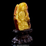 Скульптура из натурального янтаря "Богиня Гуань Инь", фотография 5. Интернет-магазин ЛАВКА ПОДАРКОВ