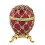 Пасхальное яйцо-шкатулка "Карета". Традиции Фаберже, фотография 1. Интернет-магазин ЛАВКА ПОДАРКОВ