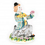 Скульптура "Клоун-жених" Гжель, фотография 1. Интернет-магазин ЛАВКА ПОДАРКОВ