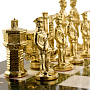 Шахматы из камня и бронзы "Железнодорожные" 42х42 см, фотография 7. Интернет-магазин ЛАВКА ПОДАРКОВ