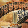 Картина янтарная "Осенний парк" 78х98 см, фотография 8. Интернет-магазин ЛАВКА ПОДАРКОВ