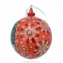 Новогодний елочный шар с росписью "Снегири", фотография 2. Интернет-магазин ЛАВКА ПОДАРКОВ