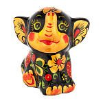 0068174 Хохлома  статуэтка "Слоненок" 7,5см  керамика