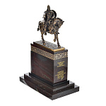 0044177 Бронза Миниатюра "Юрий Долгорукий" литье