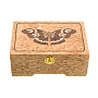 Шкатулка из карельской березы "Бабочка", фотография 3. Интернет-магазин ЛАВКА ПОДАРКОВ