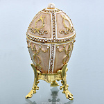 0023794-02 Традиции ФАБЕРЖЕ Сувенир ЯЙЦО пасх.муз. по стрелами Е402М-02