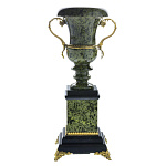 8271/ФР Нат.камень Ваза "Медичи" Змеевик 