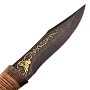 Нож сувенирный из дамасской стали "Олимп-6". Златоуст, фотография 5. Интернет-магазин ЛАВКА ПОДАРКОВ