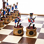 Шахматы деревянные с металлическими фигурами "Битва при Ватерлоо", фотография 5. Интернет-магазин ЛАВКА ПОДАРКОВ