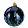 Новогодний елочный шар с ручной росписью, фотография 4. Интернет-магазин ЛАВКА ПОДАРКОВ