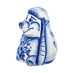 0069058 Сувенир Скульптура "ЕЖ" фарфор 