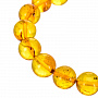 Браслет из натурального янтаря "Шары", фотография 1. Интернет-магазин ЛАВКА ПОДАРКОВ