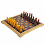 Шахматы с янтарными фигурами 28х28 см, фотография 8. Интернет-магазин ЛАВКА ПОДАРКОВ