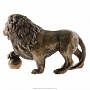 Бронзовая статуэтка "Лев с шаром", фотография 4. Интернет-магазин ЛАВКА ПОДАРКОВ
