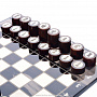 Шахматы из камня (обсидиан), фотография 2. Интернет-магазин ЛАВКА ПОДАРКОВ