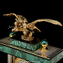 Часы каминные "Двуглавый орёл". Златоуст, фотография 1. Интернет-магазин ЛАВКА ПОДАРКОВ