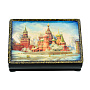 Шкатулка с художественной росписью "Москва. Кремль", фотография 1. Интернет-магазин ЛАВКА ПОДАРКОВ