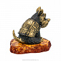 Статуэтка с янтарем "Собака Шнауцер", фотография 5. Интернет-магазин ЛАВКА ПОДАРКОВ
