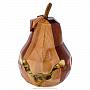 Скульптура из дерева с янтарем "Груша", фотография 2. Интернет-магазин ЛАВКА ПОДАРКОВ