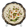 Поднос с авторской росписью "Ромашки" 33х33 см, фотография 1. Интернет-магазин ЛАВКА ПОДАРКОВ
