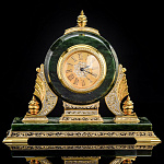 0049475 Златоуст Часы "Дуэт" (нефрит) RAZ - 9719