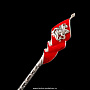 Ложка "Флаг Москвы" серебро 875*, фотография 2. Интернет-магазин ЛАВКА ПОДАРКОВ