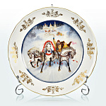 0027017-10см Сувенир Сувенир Статуэтка "ДВА АНГЕЛА" полистоун в ассортименте