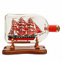 Модель корабля в бутылке "Алые паруса", фотография 1. Интернет-магазин ЛАВКА ПОДАРКОВ